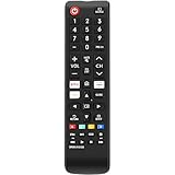 Universal Remote for All Samsung Tv Remote Compatible with All Samsung LED LCD HDTV Smart TVs 3D Series No Setup Needed Plug & Play Remote with Netflix, Prime Video & Hulu Shortcut Buttons