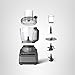 Ninja Food Processor, Professional Plus, 1000 Peak Watts, 4 Functions for Chopping, Slicing, Purees & Dough with 9-Cup Processor Bowl, 3 Blades, Food Chute & Pusher, Silver, BN601