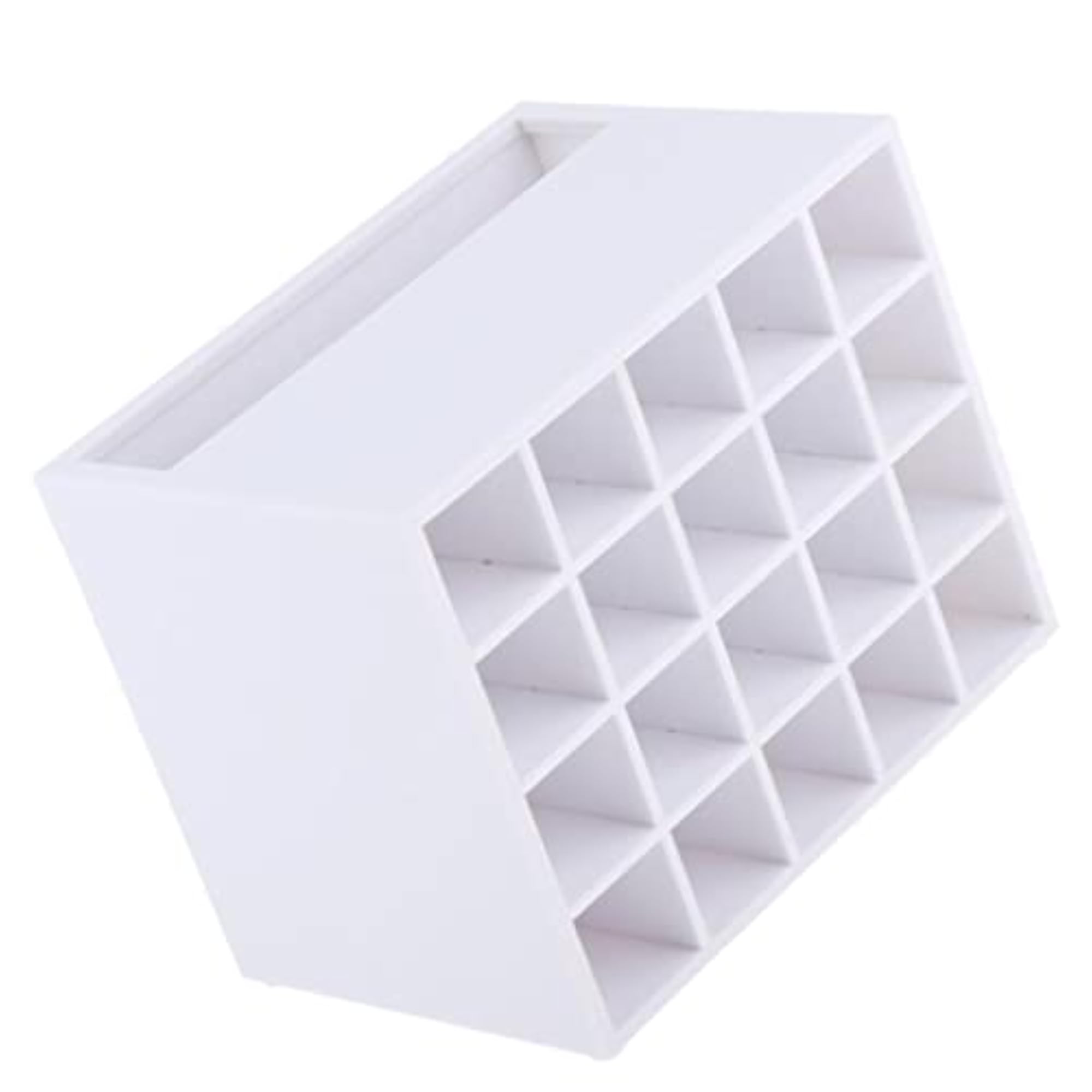 20 Slots Desk Lipstick Holder Display Cosmetic Organizer