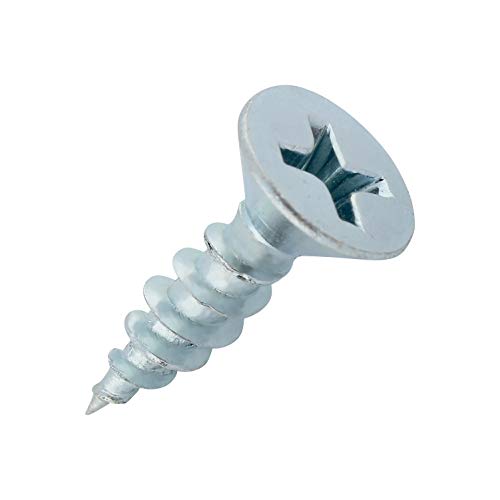 Rok Hardware 100 Pack #6 x 1/2" Coarse Thread Phillips Flat ...