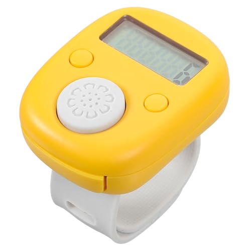 YARNOW Stitch Counters for Knitters Compact Electronic Tally Counter Ring Night Light Display for Dark Environments