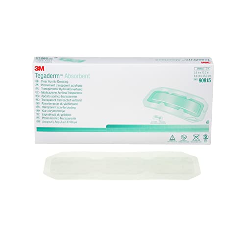 Pansement 3M Tegaderm acrylique transparent pour surveiller la cicatrisation