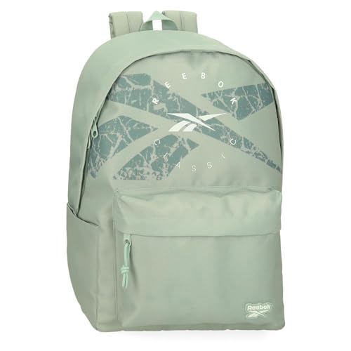 Reebok Trace Zaino per laptop 15,6" Adattabile ai carrelli Verde 31,5 x 45 x 15 cm Poliestere 21,26L by Joumma Bags