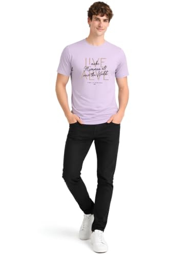 Image of ADRO Printed Tshirt for Men | Cotton Printed T-Shirt | Regular Fit Casual Mens T-Shirts | Premium Summer Tshirts