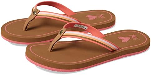 Reef Kids Girls Sandals, Kids Devy, Coral, 5 | Image 3