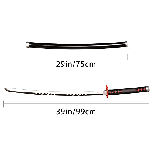 Image of SV Anime Demon Sword Katana 41 Inch Decorative Collectible Gift Cosplay Sword,Various Styles Available