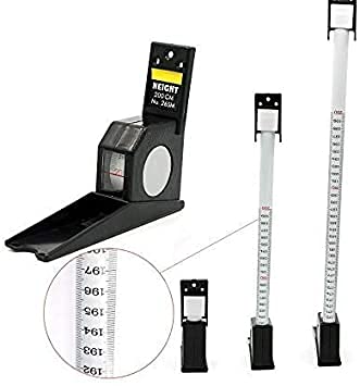 Care for You 2m/200CM Roll Ruler Wall Mounted Growth Stature Meter Height Tall Measure Measuring Tape