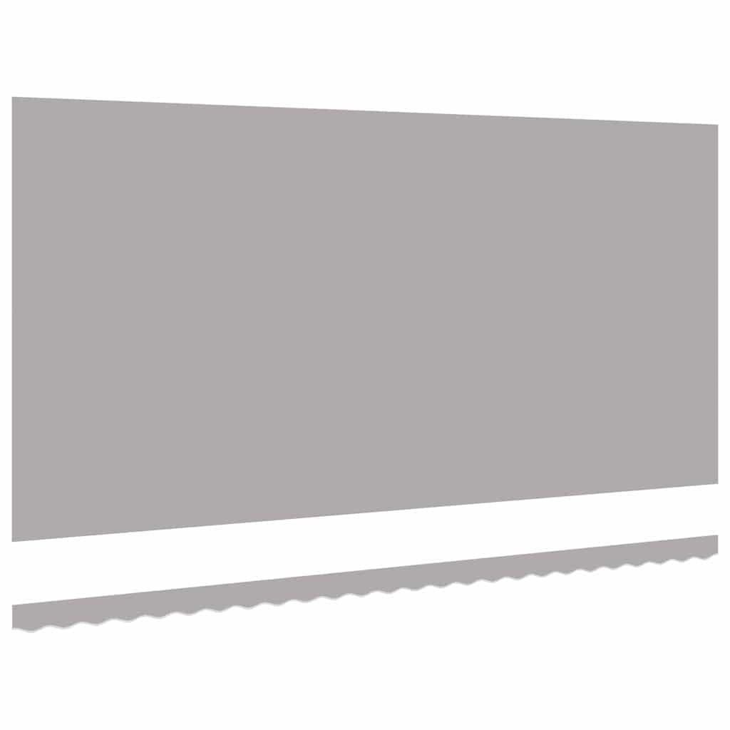 vidaXL Markisenersatzstoff Hellgrau 6 x 3 m Polyester, Moderner, rechteckiger Markisenstoff, wetterfest, UV-Schutz, wasserabweisend, pflegeleicht, ideal für draußen