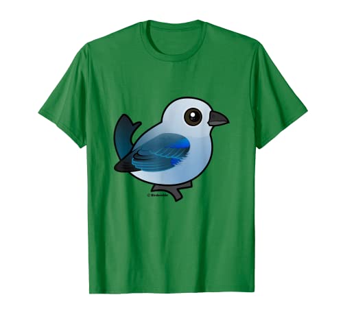 Birdorable Blue-gray Tanager Cute Cartoon Bird Gift Idea T-Shirt