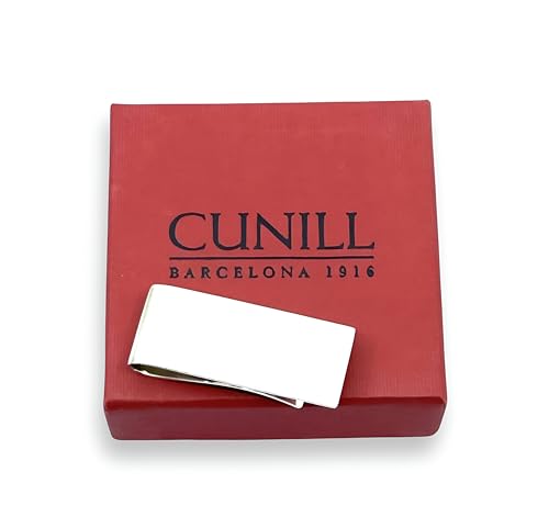 Cunill Sterling Silver Money Clip, Premium Heavyweight 925 Silver Money Clip, Classic Design, Engravable Mens Gift, Groomsmen, Anniversary, Wedding, Fathers Day, Custom Cunill Two Piece Gift Box4
