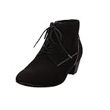 Hilaria Waldläufer Damen Stiefeletten Hilaria h Weite 358804665/001 schwarz 514331