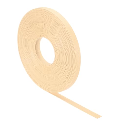Canne en papier rotin PATIKIL jaune clair 12 plis pour réparer et tresser des paniers