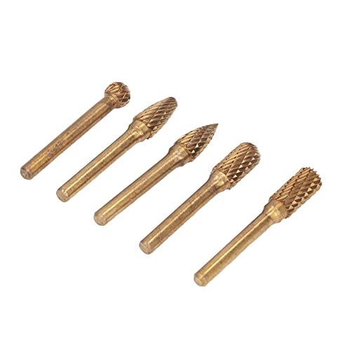Set de 5 Fresas de Carburo de Tungsteno 6mm x 10mm miniatura 5