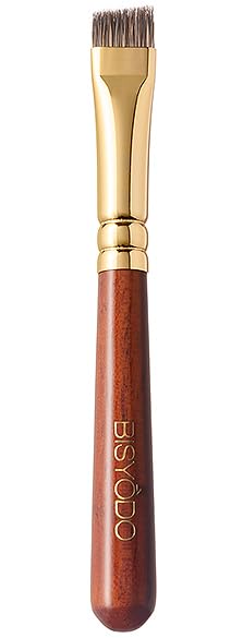 BISYODO Short Series Eyebrow Brush - Angled Type, Brown