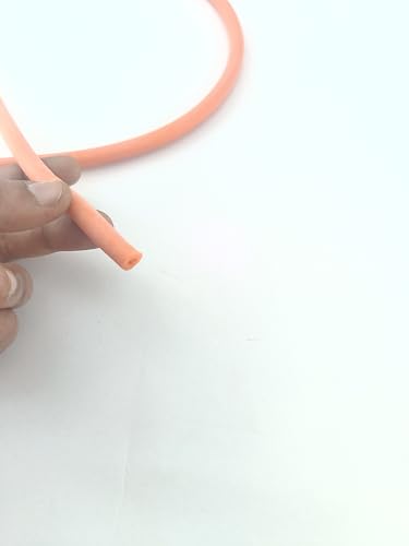 Image of Fitness Tube Rubber Tube Pack of 2pcs (7.5mm x 30inch) - Exercise Tube - Resistance Band - Strength Training, Stretching, Physical Therapy, Rehabilitation Exercises
