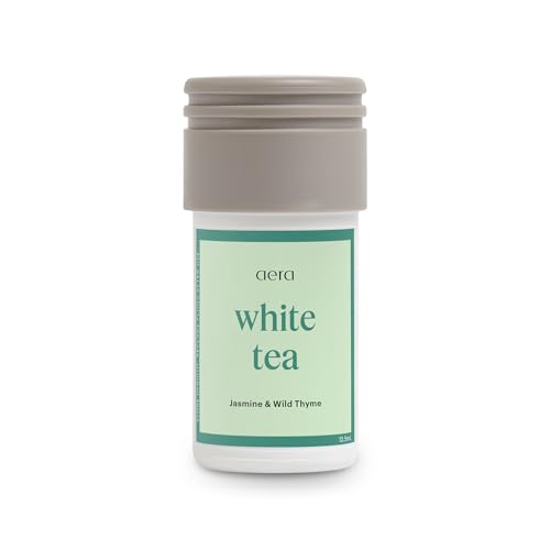 Aera Mini White Tea Home Fragrance Scent Refill - Notes of White Tea, Jasmine and Thyme - Works with Aera Mini Diffuser, Mini Scent Capsule Size