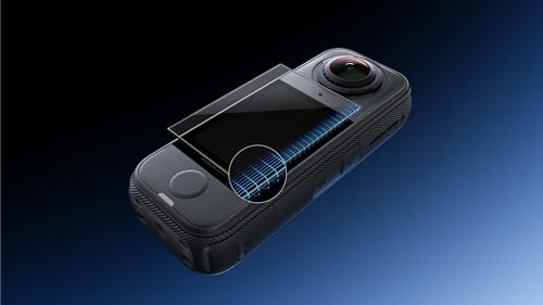 Protector de pantalla para Insta360 X4 de vidrio templado transparente 3