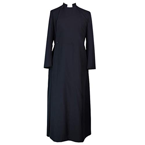 STH Roman Altar Server Cassock Single Breasted Clergy Pulpit Vestment Costume A1 3XL