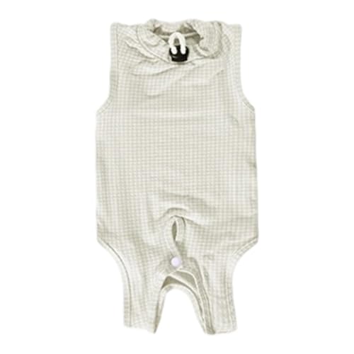 オペ後のペットのためのソフト回復衣服通気性生地が防止し、なめる快適なフィット猫服