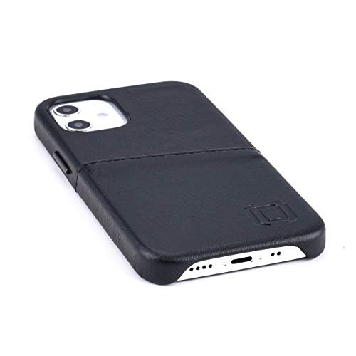 Dockem Exec M2 Funda Cartera Slim para iPhone 12 Mini [Negro]