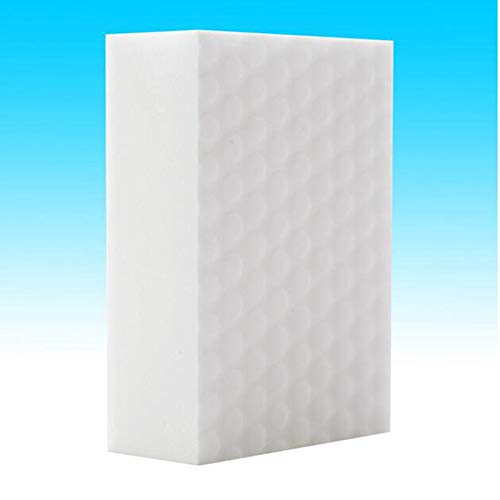 Fallcon (10PACK) Borrador Magico Premium XXL Extra Grande Duradero Esponja Magica Quita Manchas - Natural Ecológico,2 Veces mas Fuerte y Duradera(Blanco)