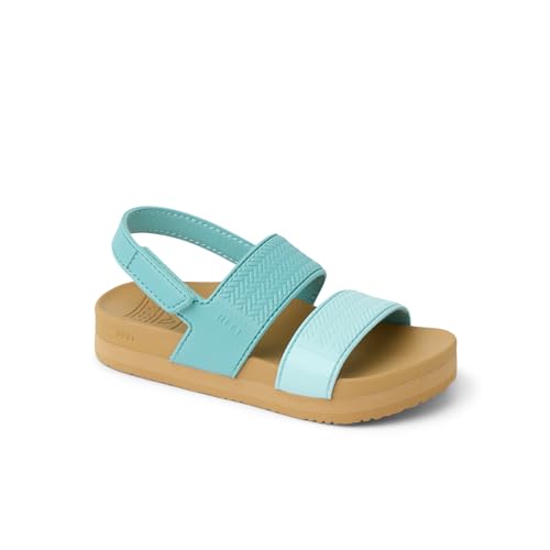 Image of REEF Girls Toddler /Little Kid Water Vista Platform Sandal, Water Friendly, Adjustable Strap