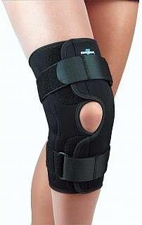 FLA 37-350 Hinged Knee Stabilizing Brace Wrap-Around Safe-T-Sport Xtra Small