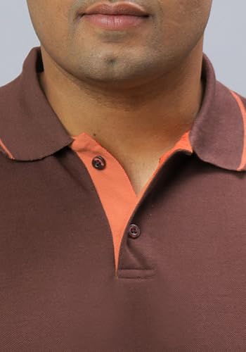 Image of Wear Your Opinion Men's Plus Size Tipped Polo Collar Neck Tshirt