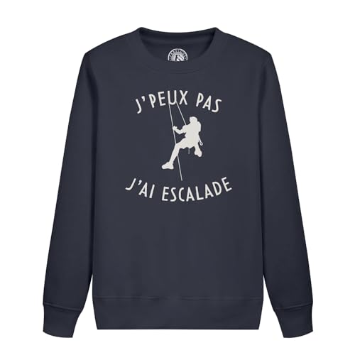 Sweatshirt enfant j'peux pas j'ai escalade le cadeau parfait pour jeune grimpeur