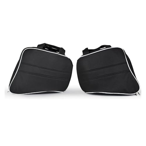 Punxdda Borse Interne Valigie Moto Per Kawasaki Per Versys Per 1000 Per 650 Per Ninja 1000 Per H2 Per SX Set Di Borse Laterali Rigide Per Moto Da 28 Litri(A pair with logo)