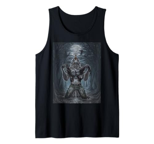 Werewolf Ripping Off meme Tank Top