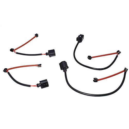New 4Pcs Brake Pad Wear Sensors Set Front Rear Left Right For Vw Touareg Audi Q7 7L0907637,7L0907637C #TOP2