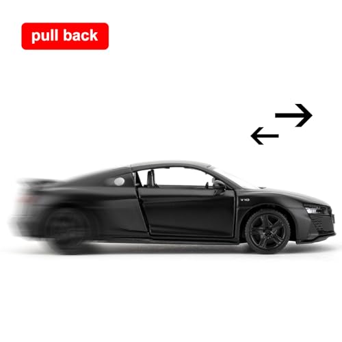 Carro de juguete Audi R8 a escala 1:36 miniatura 3