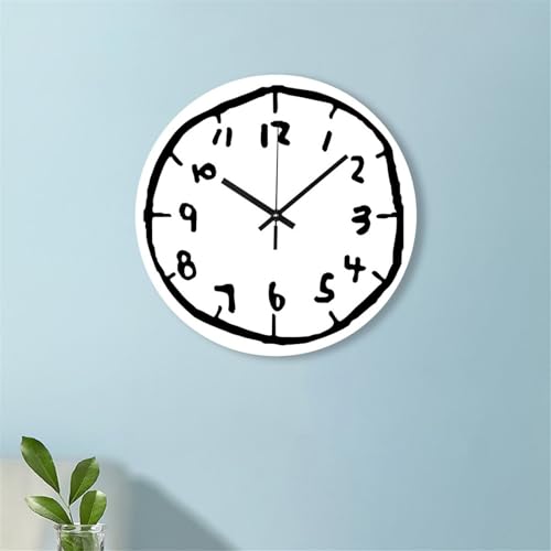 Horloge murale créative pour cuisine et salon moderne avec design acrylique - 8