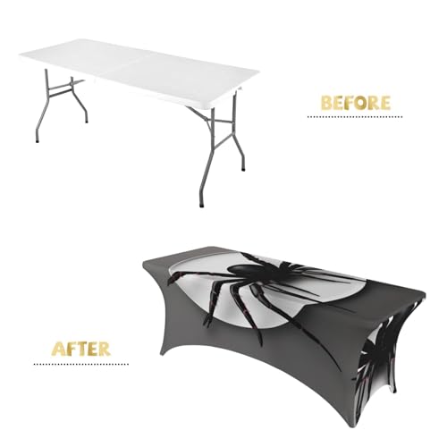 Nappe rectangulaire extensible facile à nettoyer pour grande table
