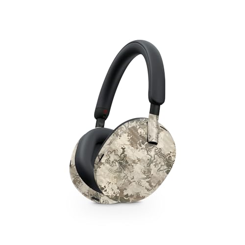 Image of MightySkins Carbon Fiber Skin Compatible with Sony WH-1000XM5 Headphones - Viper Western | Protective, Durable Textured Carbon Fiber Finish | Easy to Apply