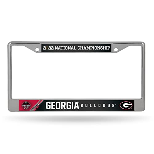 Rico Industries NCAA Georgia Bulldogs 2021-22 CFP National Champions Chrome Frame