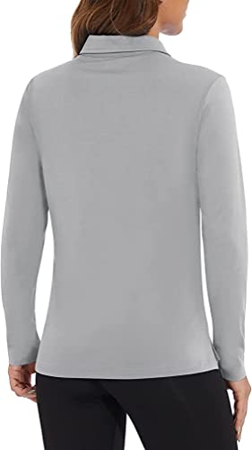 Polo de golf à manches longues gris clair taille M MAGCOMSEN - 5