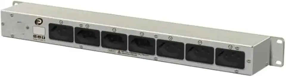 PS-1.3 Distribuidor de Energia Rack 19", 1 Entrada Powercon, 7 Saídas NBR, 110/220V