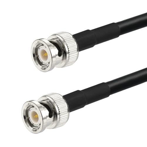 Cable BNC de 50 ohmios RG58 Yuslao de 3m con conectores macho a macho 2