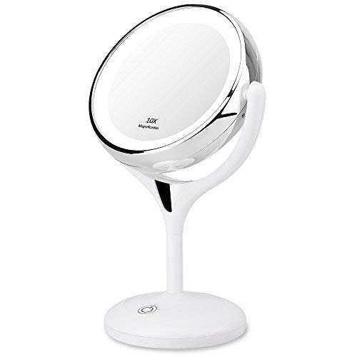LED Makeup Mirror 7.9 Inch Lighted Vanity Mirror, KEDSUM