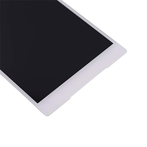 Image of LCD Screen Display with Digitizer Touch Panel Without Bezel Frame Compatible with Sony Xperia Z5 Compact E5803 E5823(White)