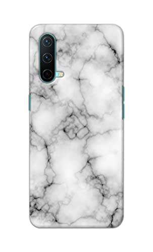 Image of Light White Marble Texture Natural Pattern Hard Back Case Cover for OnePlus Nord CE 5G (2021), OnePlus Nord Core Edition 5G (2021) Back Cover -(J5) VNS2230
