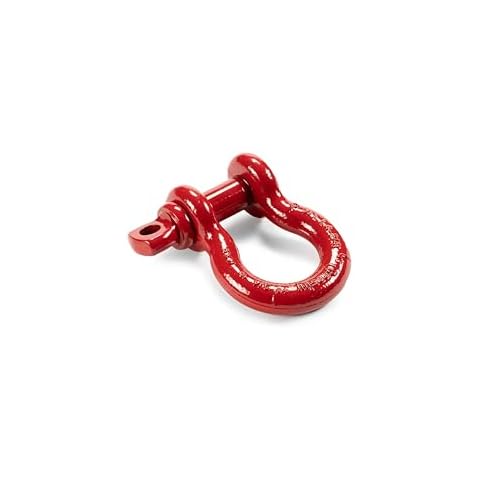 Factor 55 Steel 3/4" Crosby Shackle - Red Cover