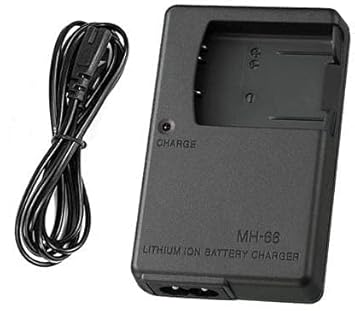Dijiipluss++ MH-66 Camera Charger for EN-EL-19 Battery Compatible with Nikon Camera Battery Charger