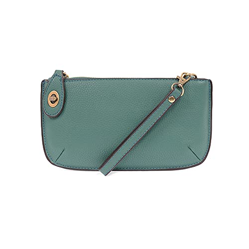 Image of Joy Susan Women's Fashion Purse Mini Crossbody Wristlet Clutch Handbag - Ultramarine Green