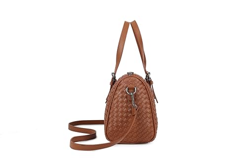 Vegan Leather Crossbody Purses For Women Shoulder Handbags Everyday Tote Bags with Detachable Strap2