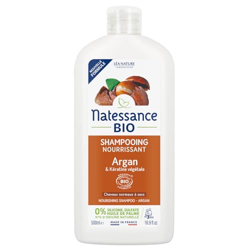 Natessance champú nutritivo argán orgánico 500 ml