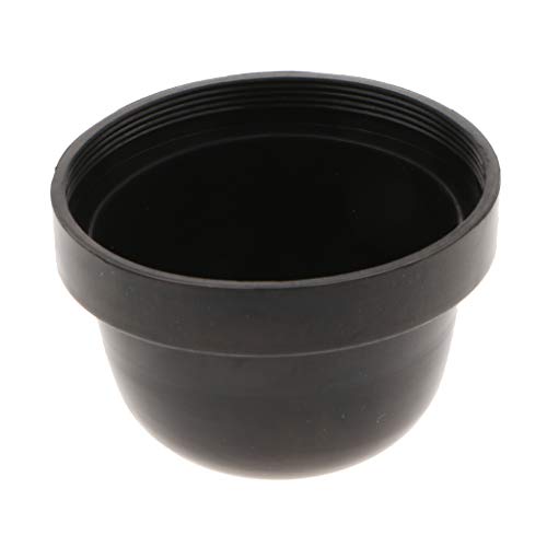 Prettyia Tampa de vedação de lâmpada de farol de borracha de ajuste universal 75 x 55 mm