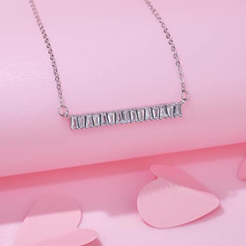 Collar chunky de mujer con piedra trapezoidal para bodas y galas 4